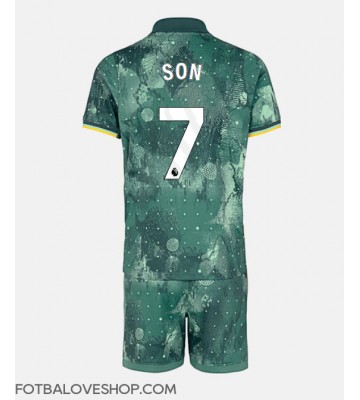 Tottenham Hotspur Son Heung-min #7 Dětské Alternativní Dres 2024-25 Krátký Rukáv (+ trenýrky)